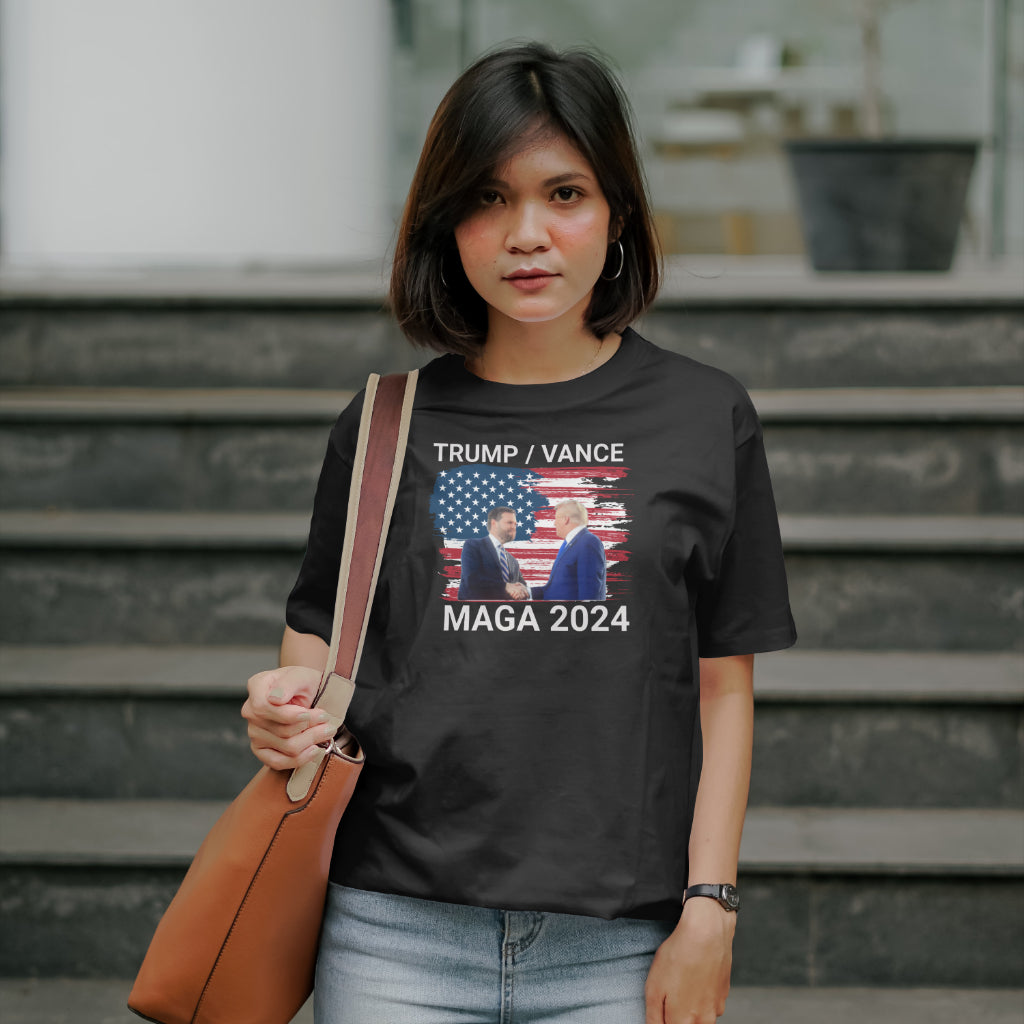 short sleeve TRUMP/ VANCE shirt