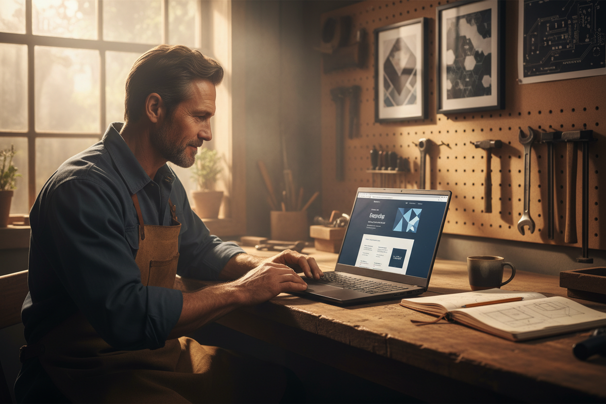  blue collar meets digital business.
