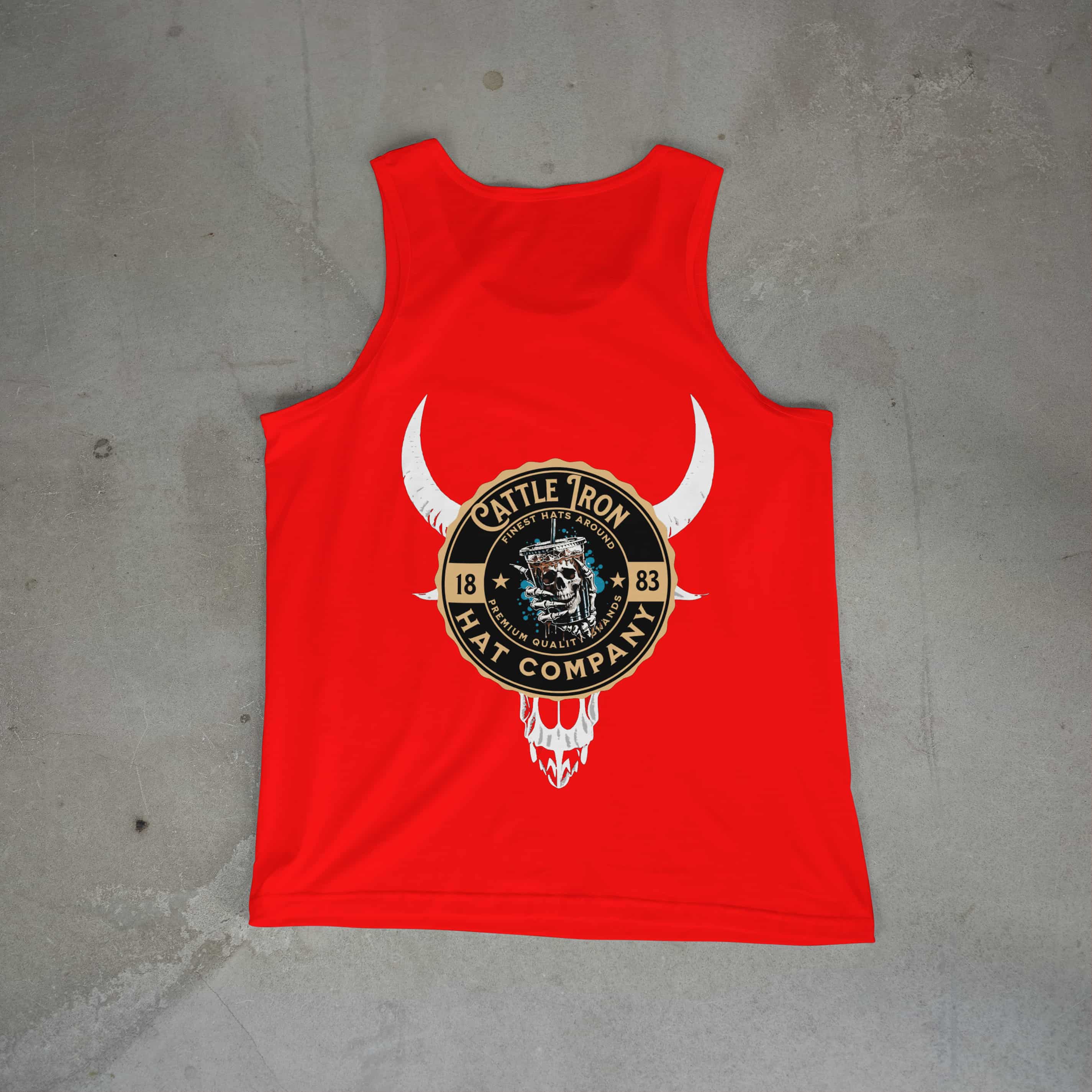 Cattle Iron & Coffee Tank Top