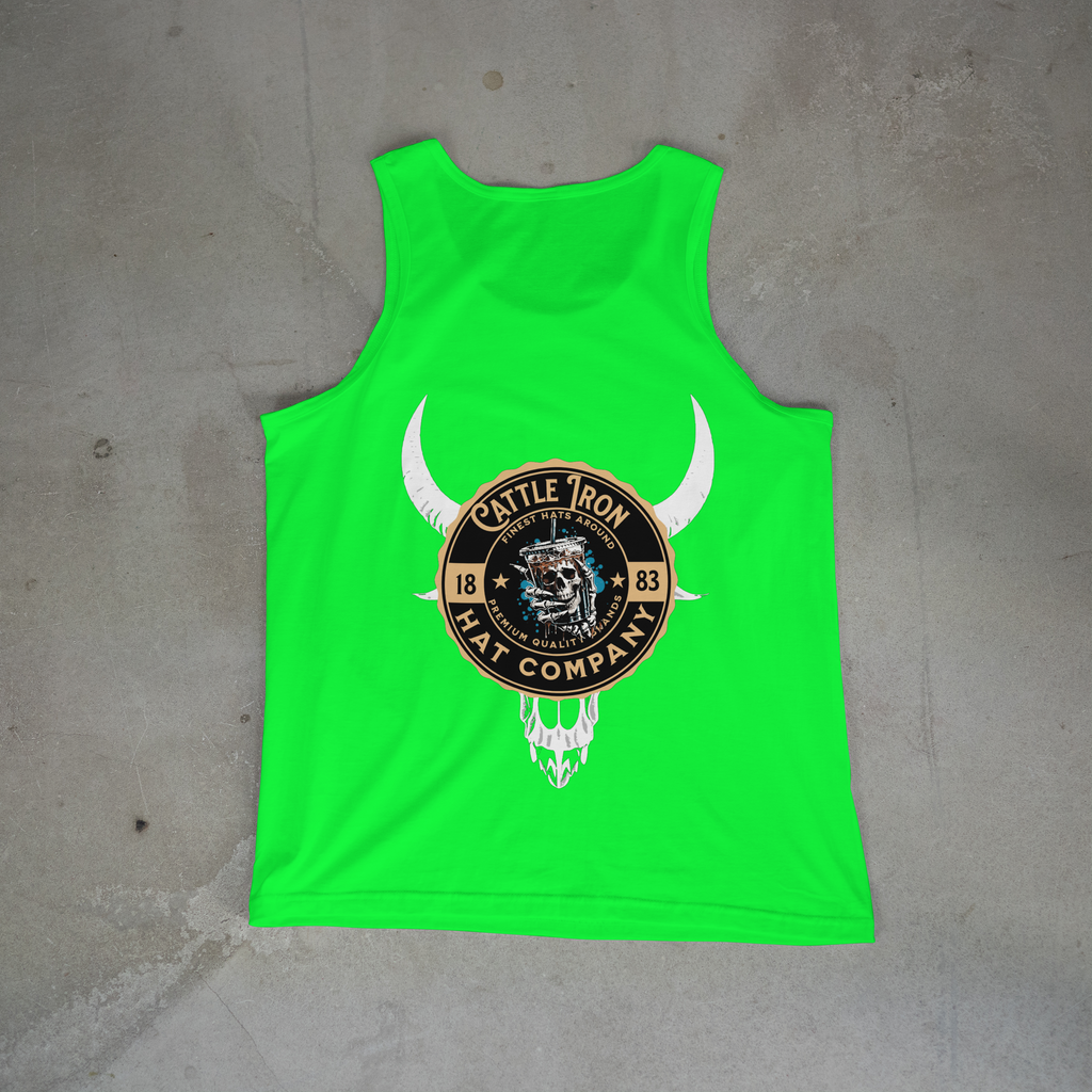 Cattle Iron & Coffee Tank Top