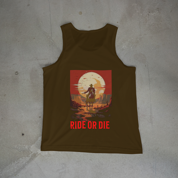 Camiseta sin mangas de 'hasta la muerte'