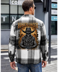 Kein Aufgeben in diesem Cowboy-Flanell