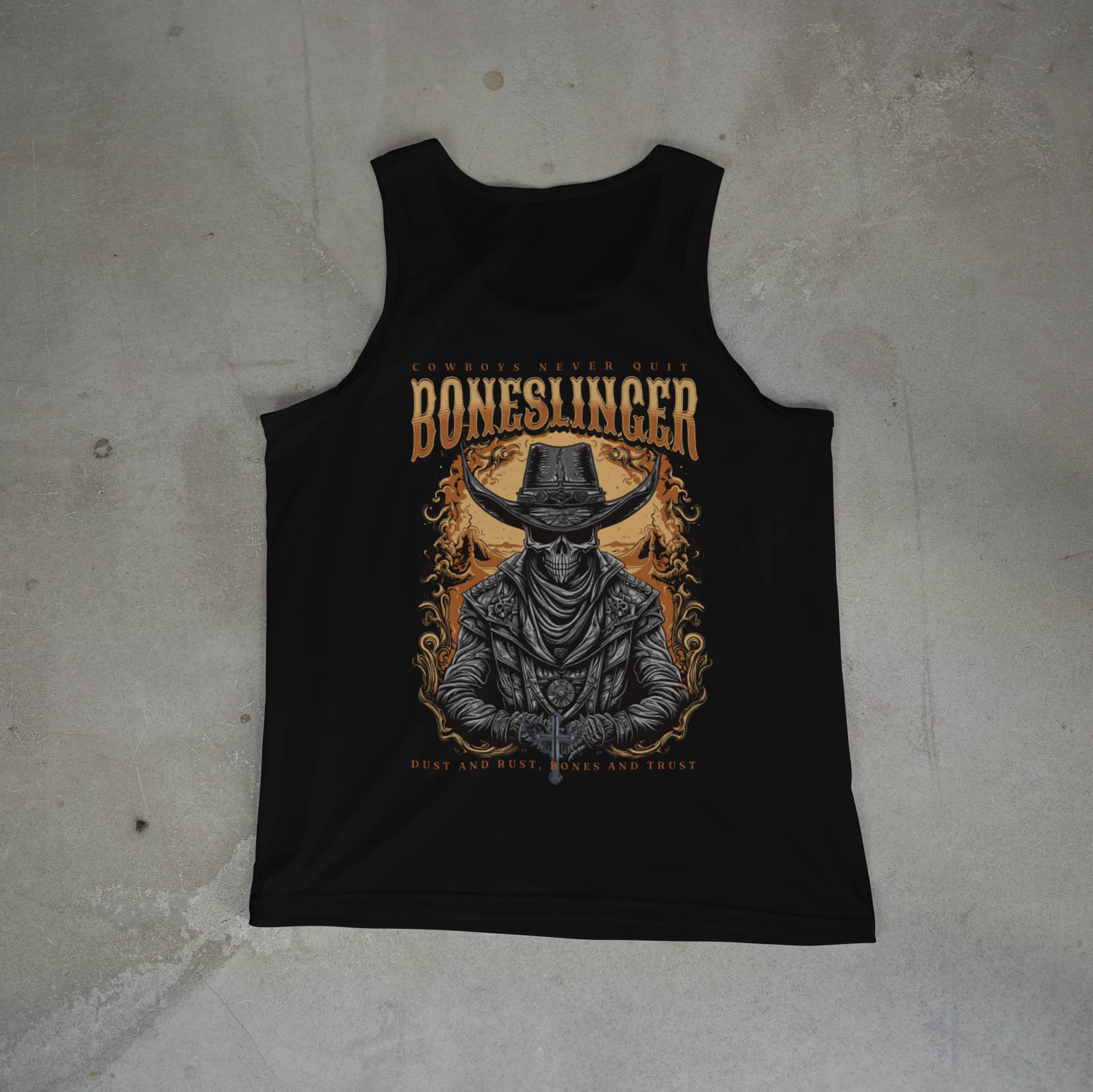 No Quit in This Cowboy Tank Top