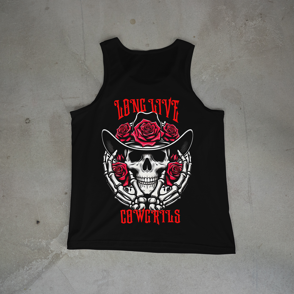 Cowgirl-Tanktop „Rose“