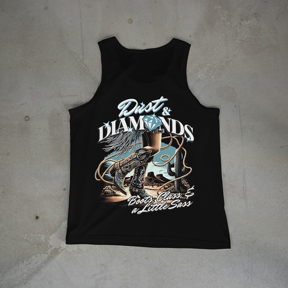 Dust and Diamonds Tank Top