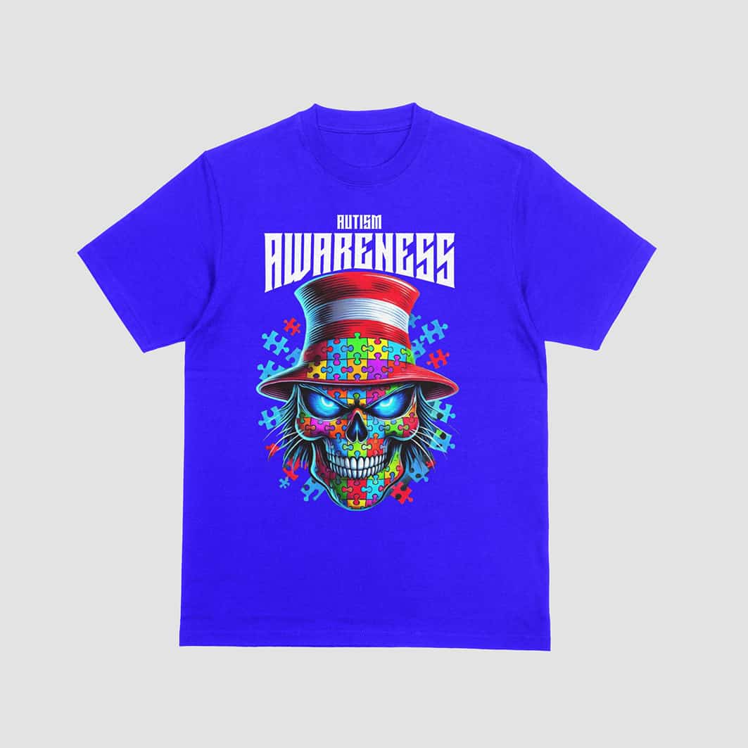 Camiseta El autismo siempre está mirando