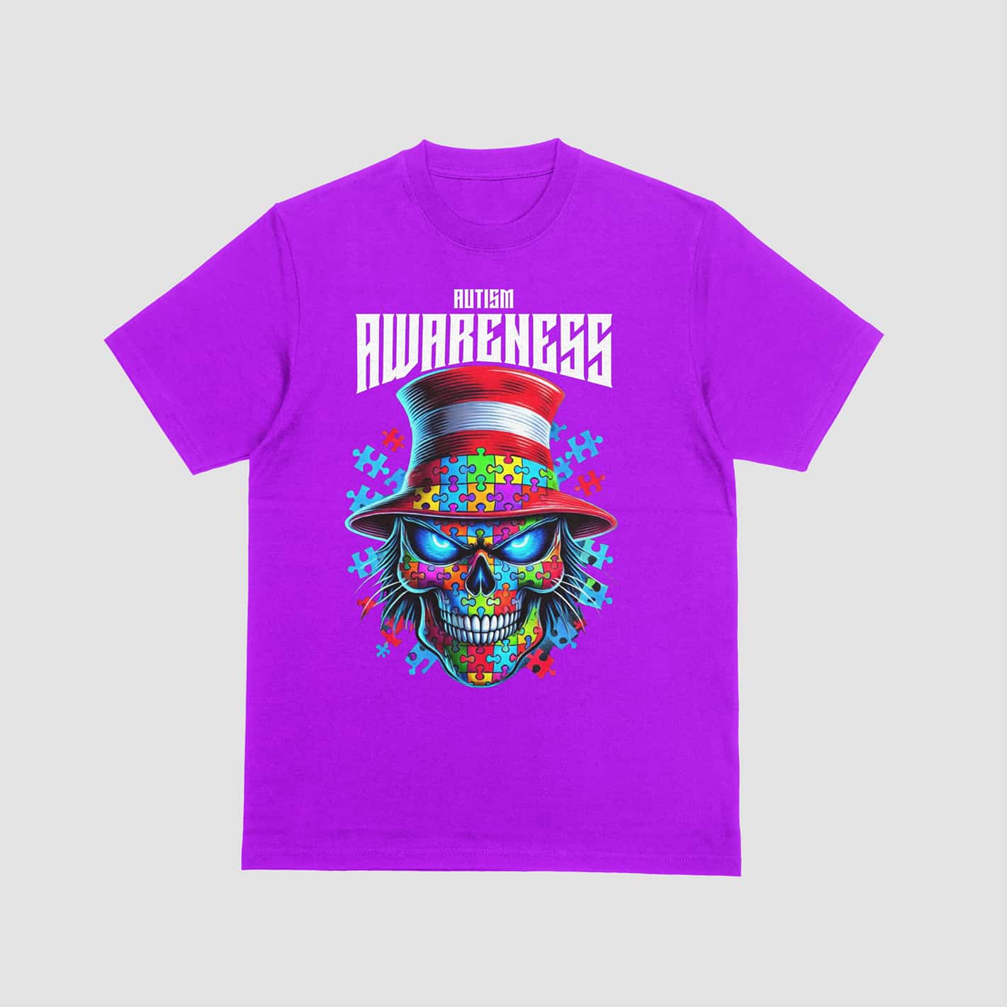 Camiseta El autismo siempre está mirando