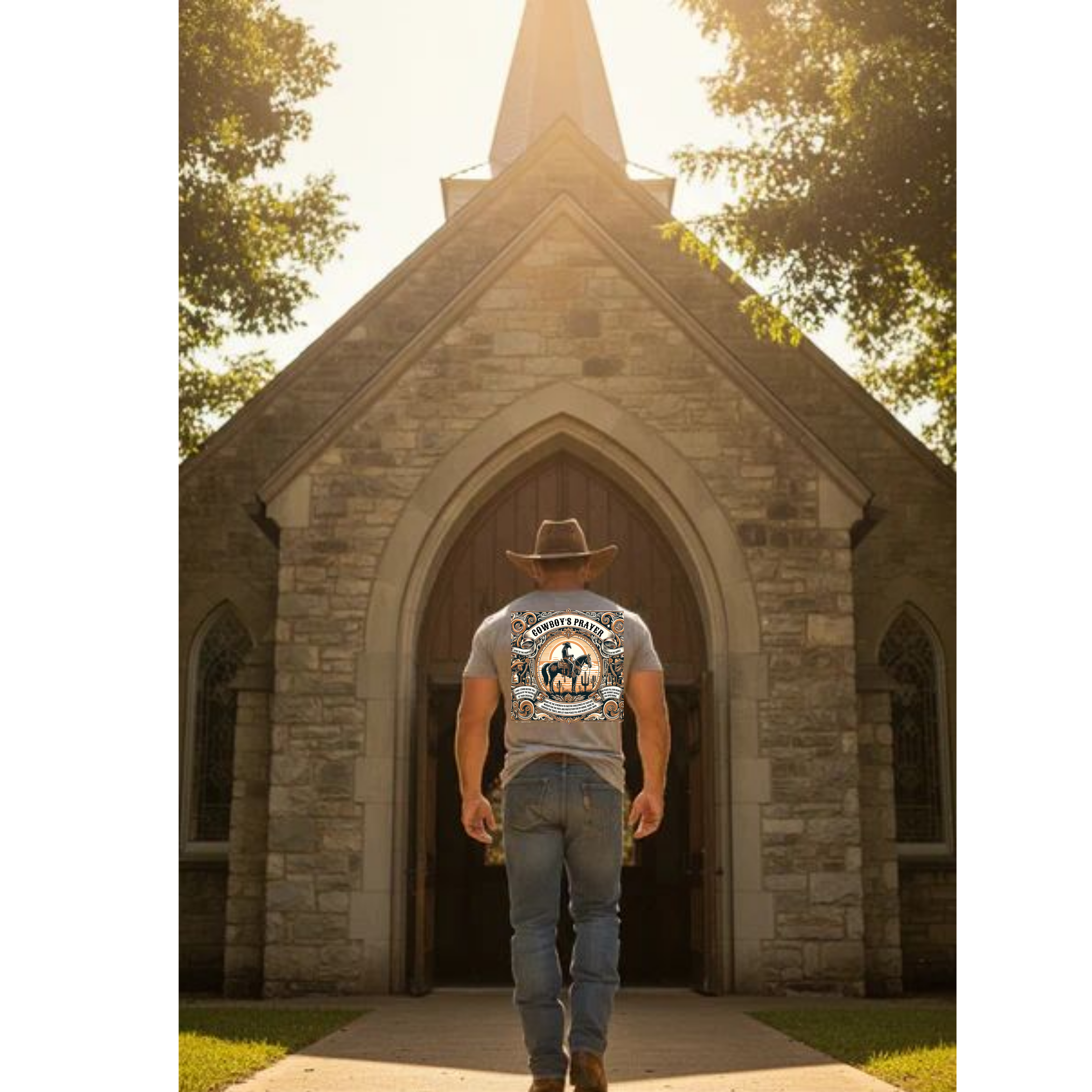 Cowboy Prayer Tee