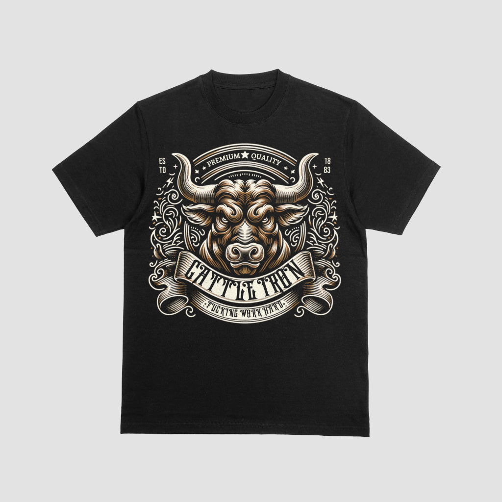 Camiseta de Hierro de Ganado
