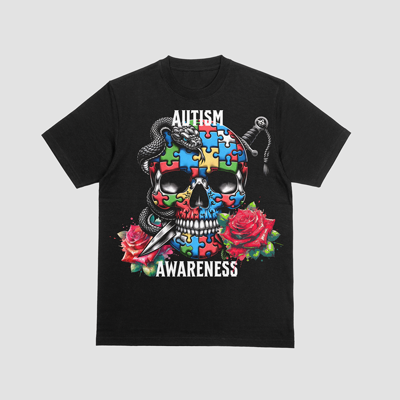 Autismus-Bewusstseins-Herren-Shirt